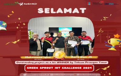 Siswa Teknik Audio Video Sabet Juara 1 GREEN SPROUT IoT CHALLENGE 2024